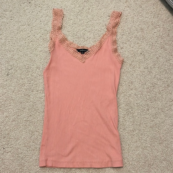 pinkish tan color tank, got from a local boutique, worn once - Picture 1 of 1